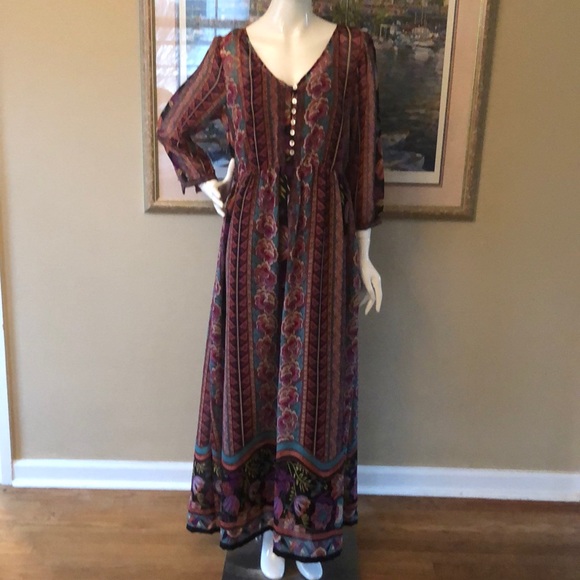 CWC BOHO MAXI DRESS - Picture 2 of 7